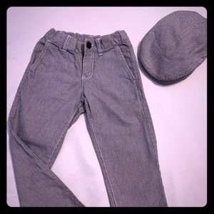 Crazy 8 pants with matching Hat